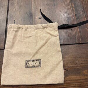Gucci Dust Bag Drawstring Pouch Authentic - 10"